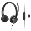 Lenovo USB-A Stereo Wired Over The Ear Headphones